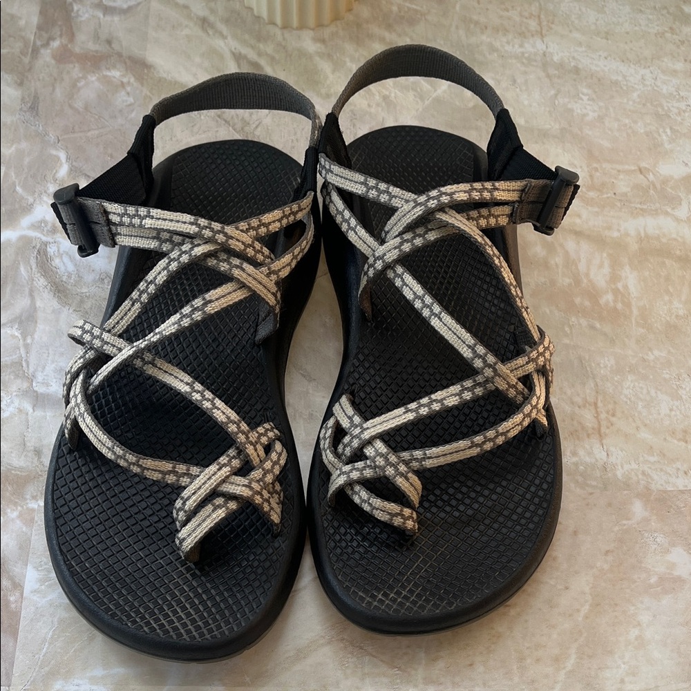 Chaco Women's Sandals with Black and gray Straps